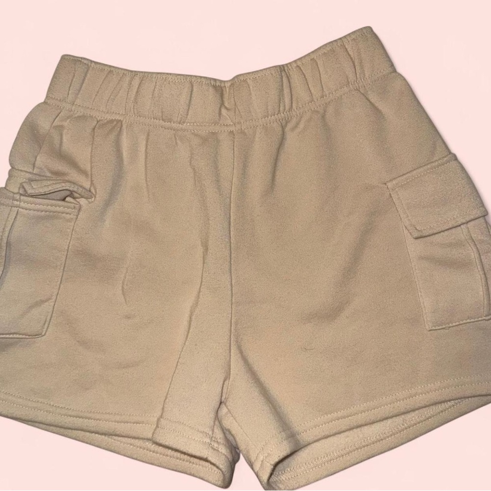 Tan Women's cargo shorts